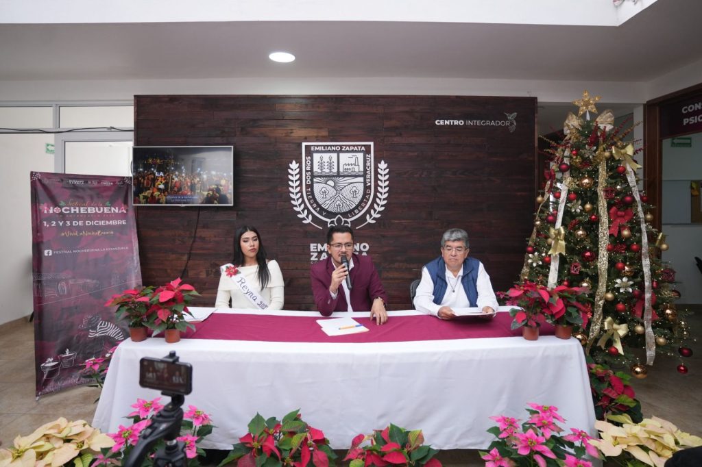 Anuncia Ayuntamiento de Emiliano Zapata Festival de la Nochebuena 2023