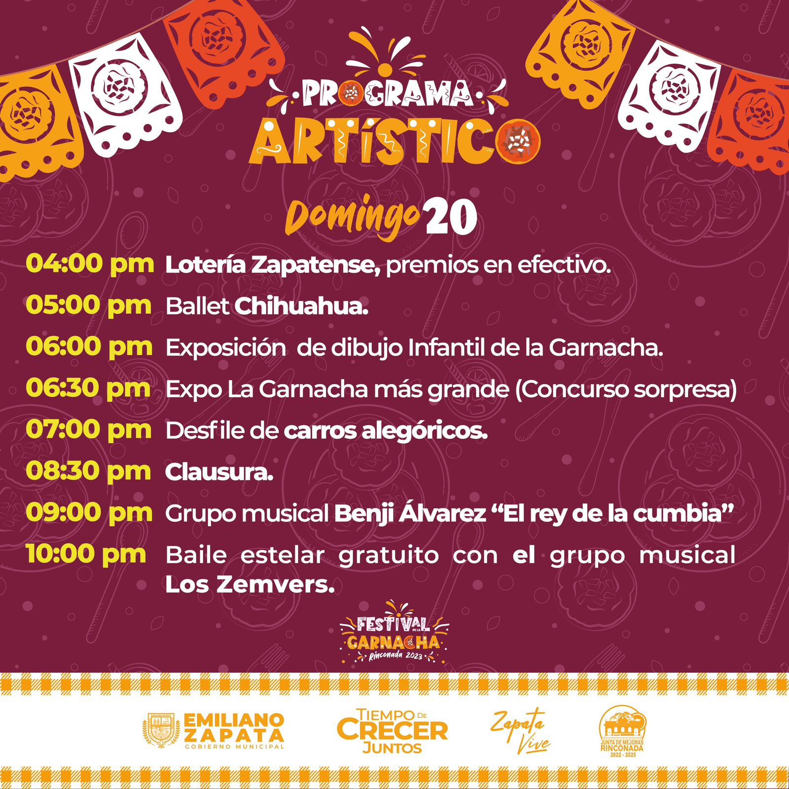 Programa Feria de la Garchacha 2023 04