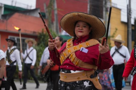 Desfile conmemorativo de la Revolución Mexicana 14