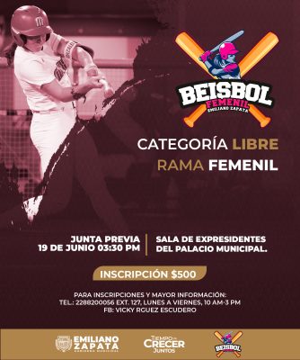 Liga Municipal de Beisbol Femenil 01