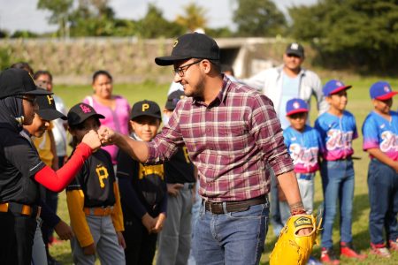 Liga Municipal de Beisbol Infantil en Emiliano Zapata 05