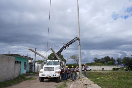 Red eléctrica de “Construyendo Nuestro Municipio” 01